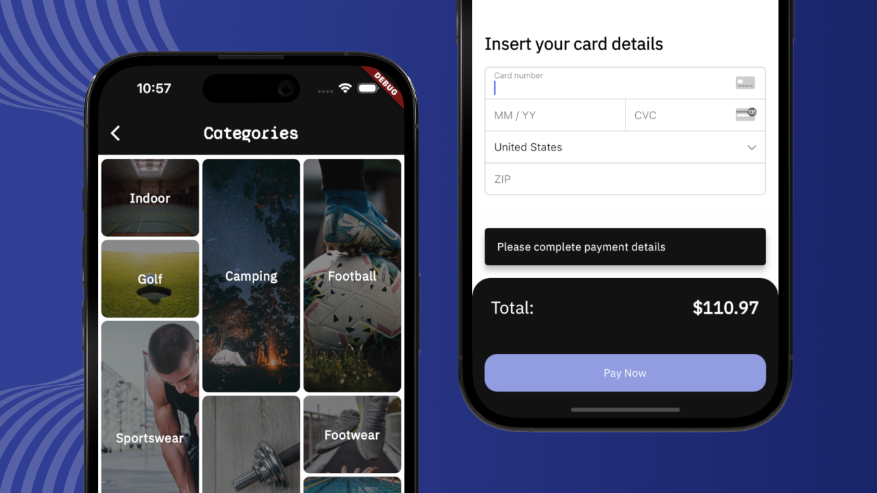 eCommerce App with Flutter, Firebase and Stripe